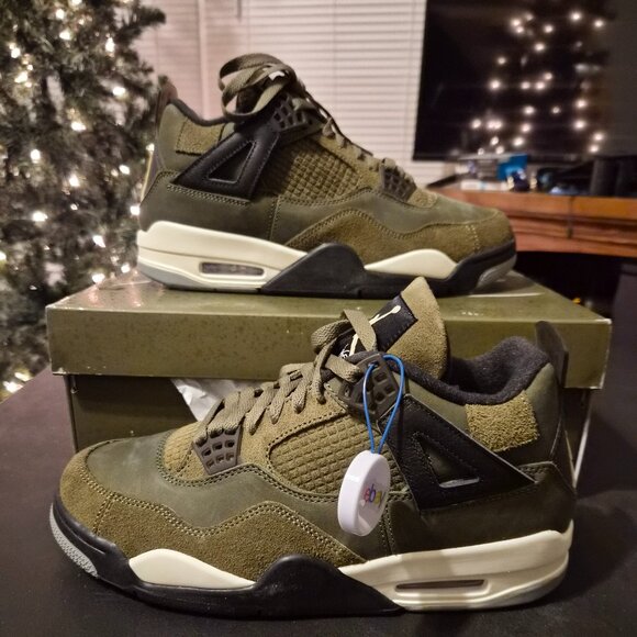 Air Jordan 4 Olive AUTHENTIC main image 6